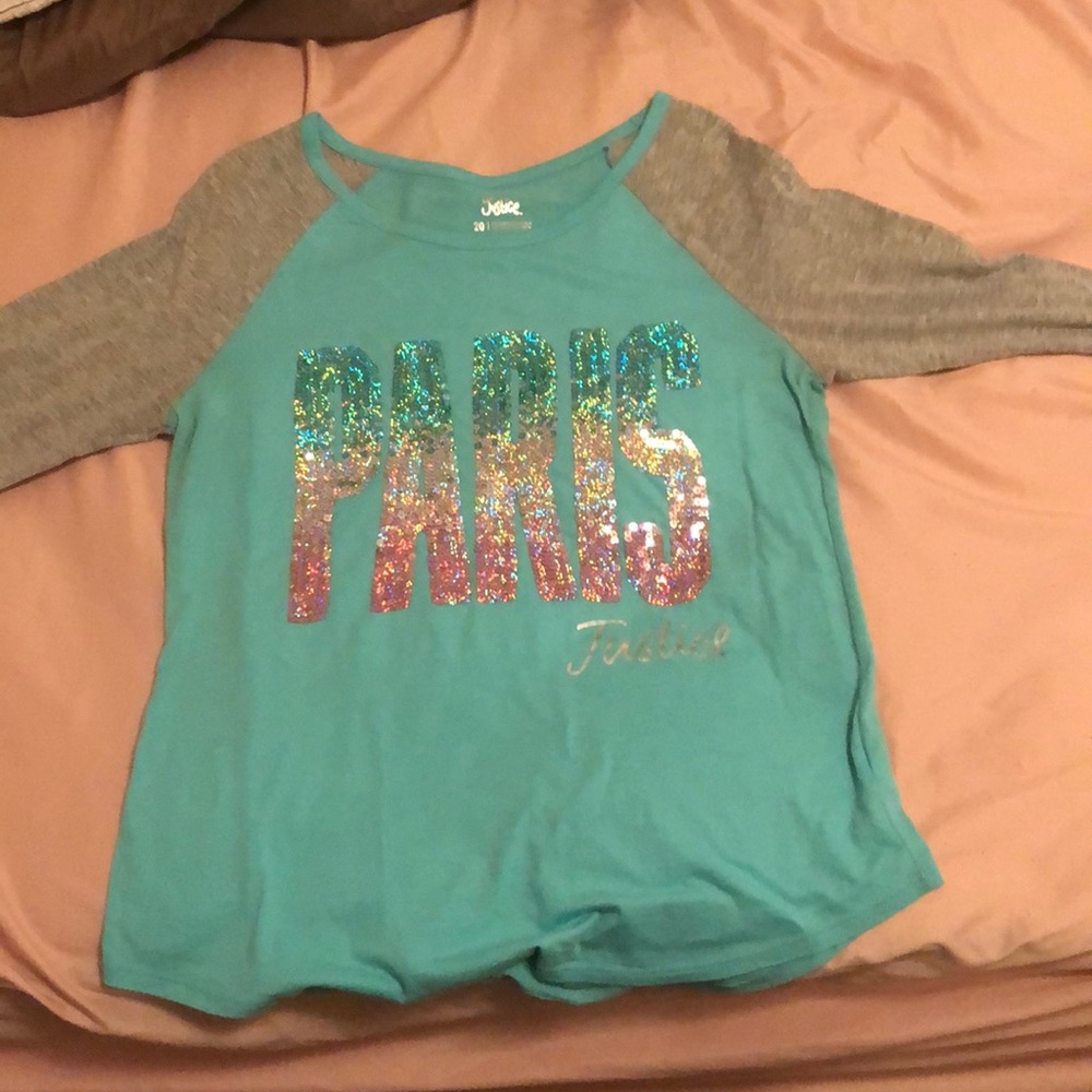 Justice long sleeve shirt.